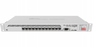 Router 12 puertos 10/100/1000 para Rack 1u CCR1016-12G
