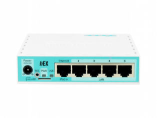 Router 5 puertos 10/100 hEX